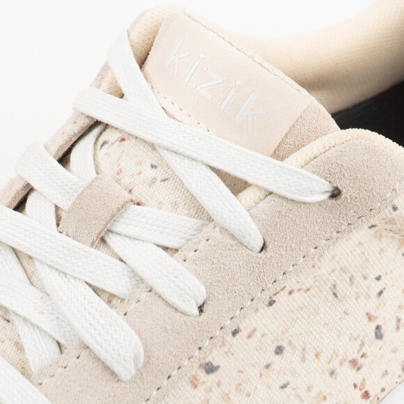 Kizik Prague Slip-On Sneakers Beige Speckled Terrazzo W 8 NWOB - Picture 12 of 12